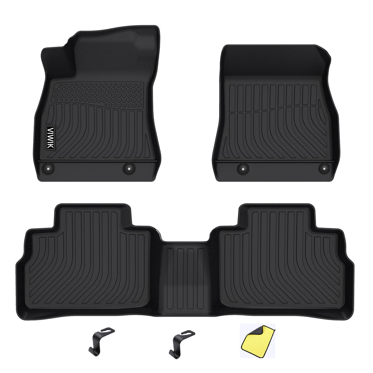 VIWIK Floor Mats for Nissan Sentra 2020 2021 2022 2023 2024, TPE Rubber Car Mats All Weather Custom Floor Liners for Nissan Sent