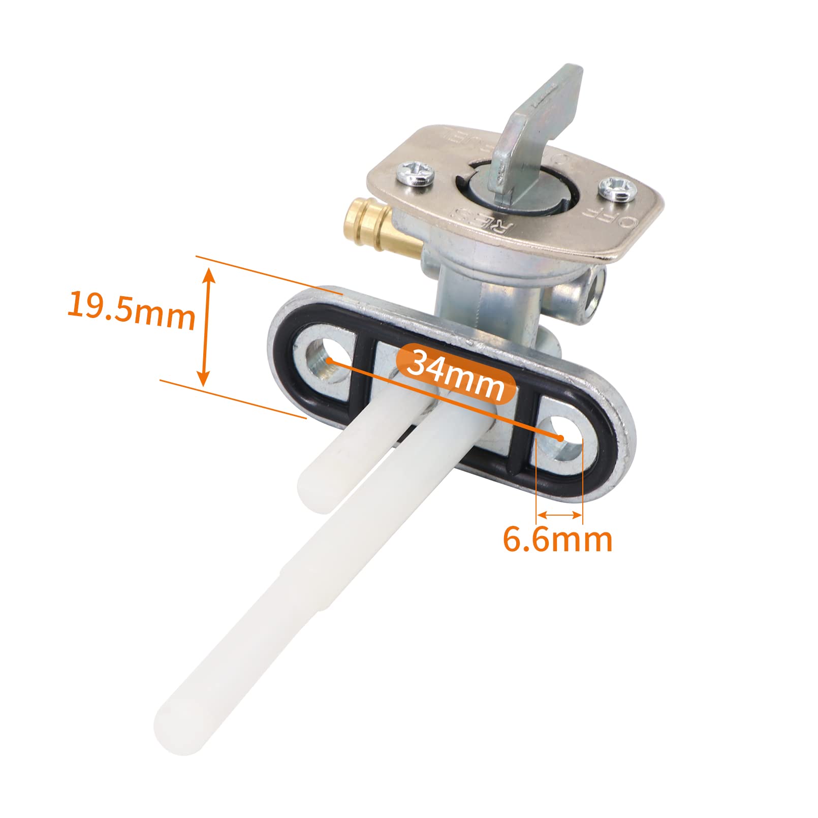 KIPA Gas Fuel Petcock Valve Switch for Yamaha Moto-4 YFM 200 225 250 350 660 450 XT 225 350 600 TTR 90 125 230 ARCTIC CAT 300 40