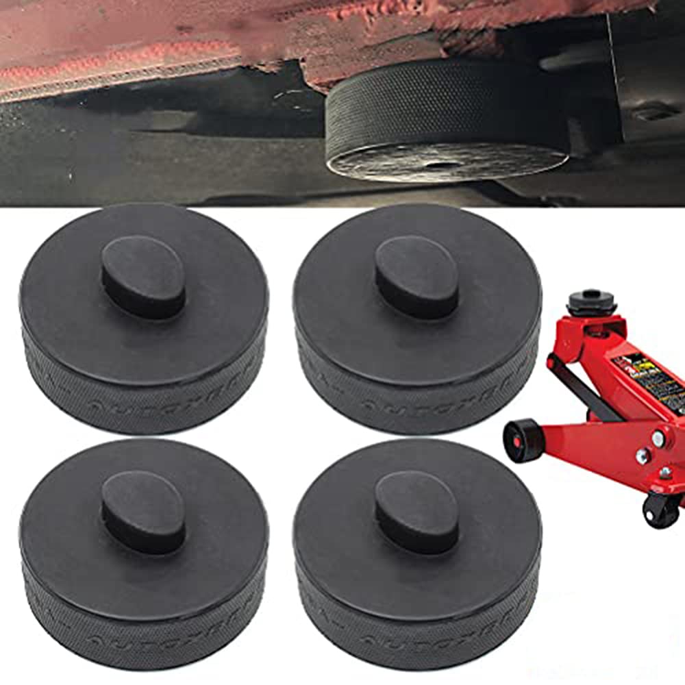 Autoxbert 4Pcs Rubber Jack Pad Support Point Adapter Jacking Trolly Car Removal Repair Tool For Porsche 911 964 993 996 991 Caym