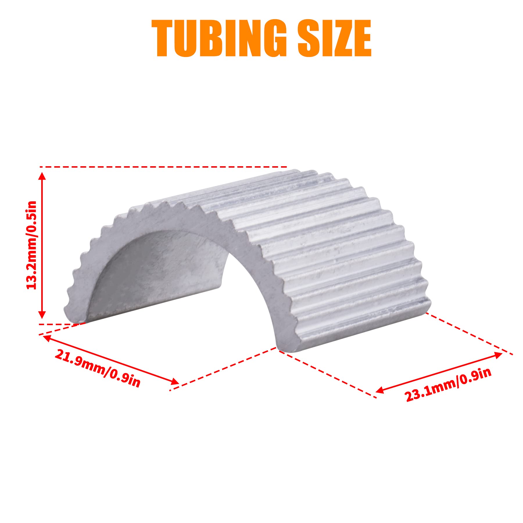 Mwmnun 8Pcs Handlebar Shim 7/8' Handlebars To 1' Motorcycle Handle Bar Spacer Conversion Shims With Handlebar Mounts Risers Clamp Conversion Shims Reducer Spacers