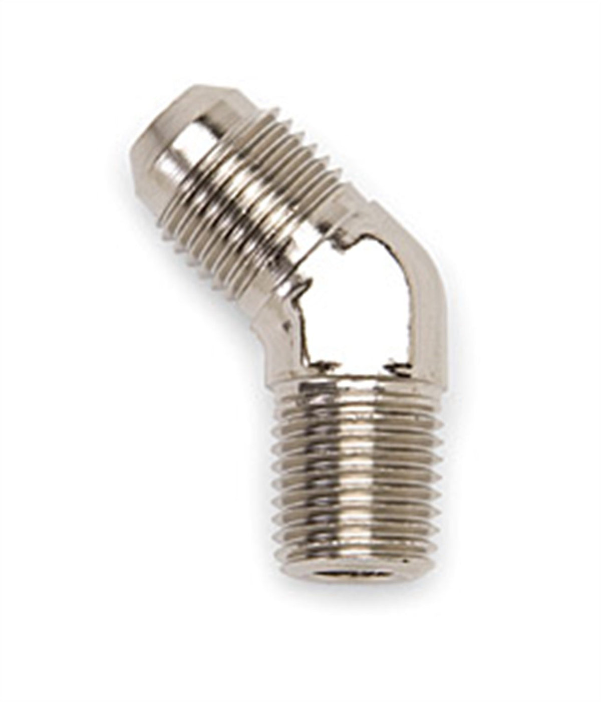 Russell 660951 Endura -6AN 45-Degree Flare to 1/4'' Pipe Adapter Fitting