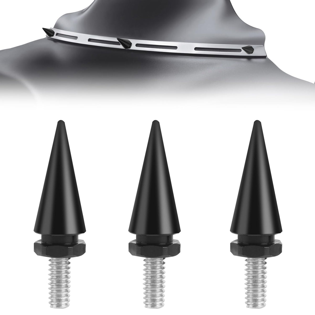 Ailmoto Motorcycle Windshield Bolts, Windscreen Screws, Fairing Bolts Compatible For Harley Davidson Electra Glide, Street Glide