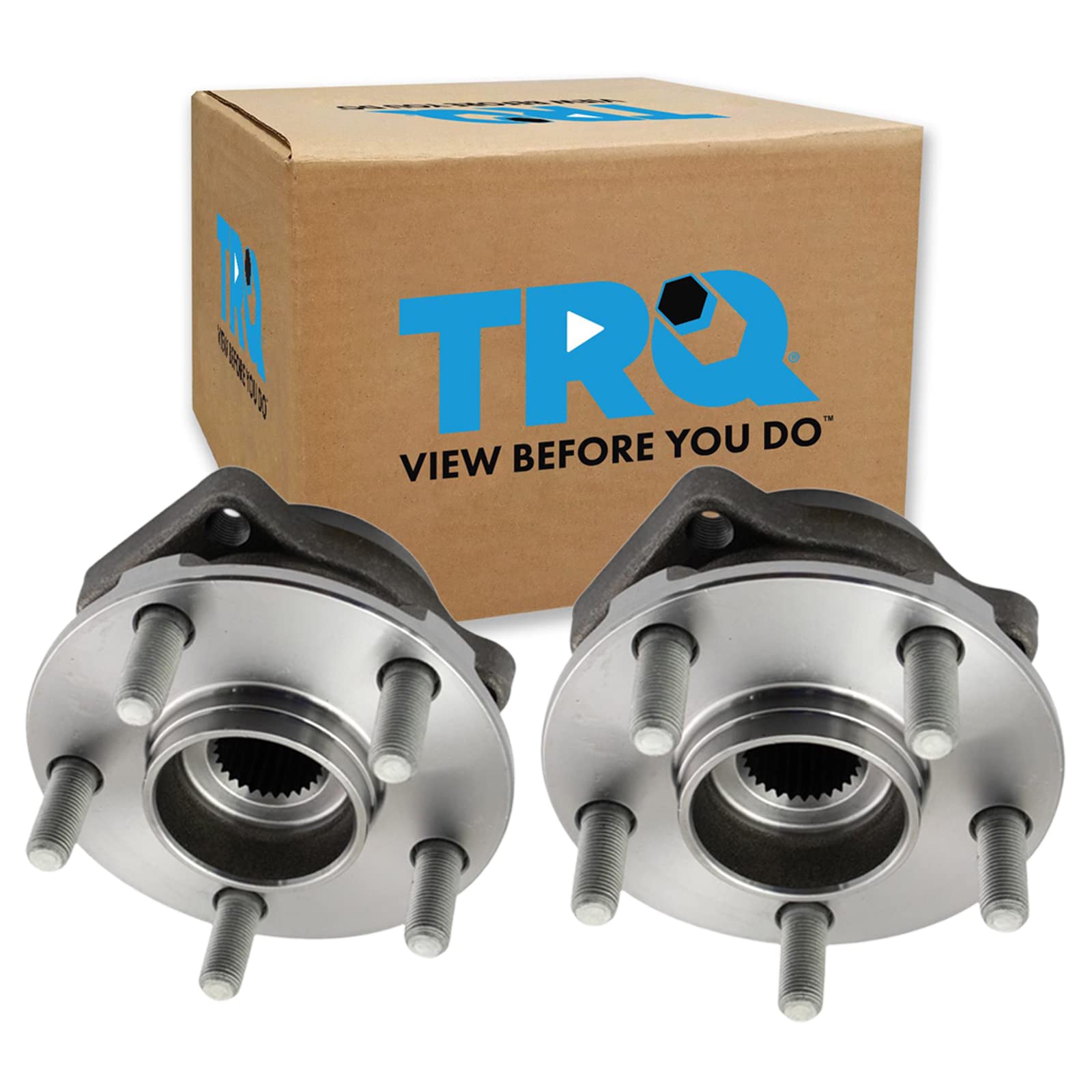 Trq Front Wheel Hub Bearings Assembly Set Compatible With 2016-2023 Subaru Crosstrek 2014-2018 Forester 2014-2021 Impreza 2014-2