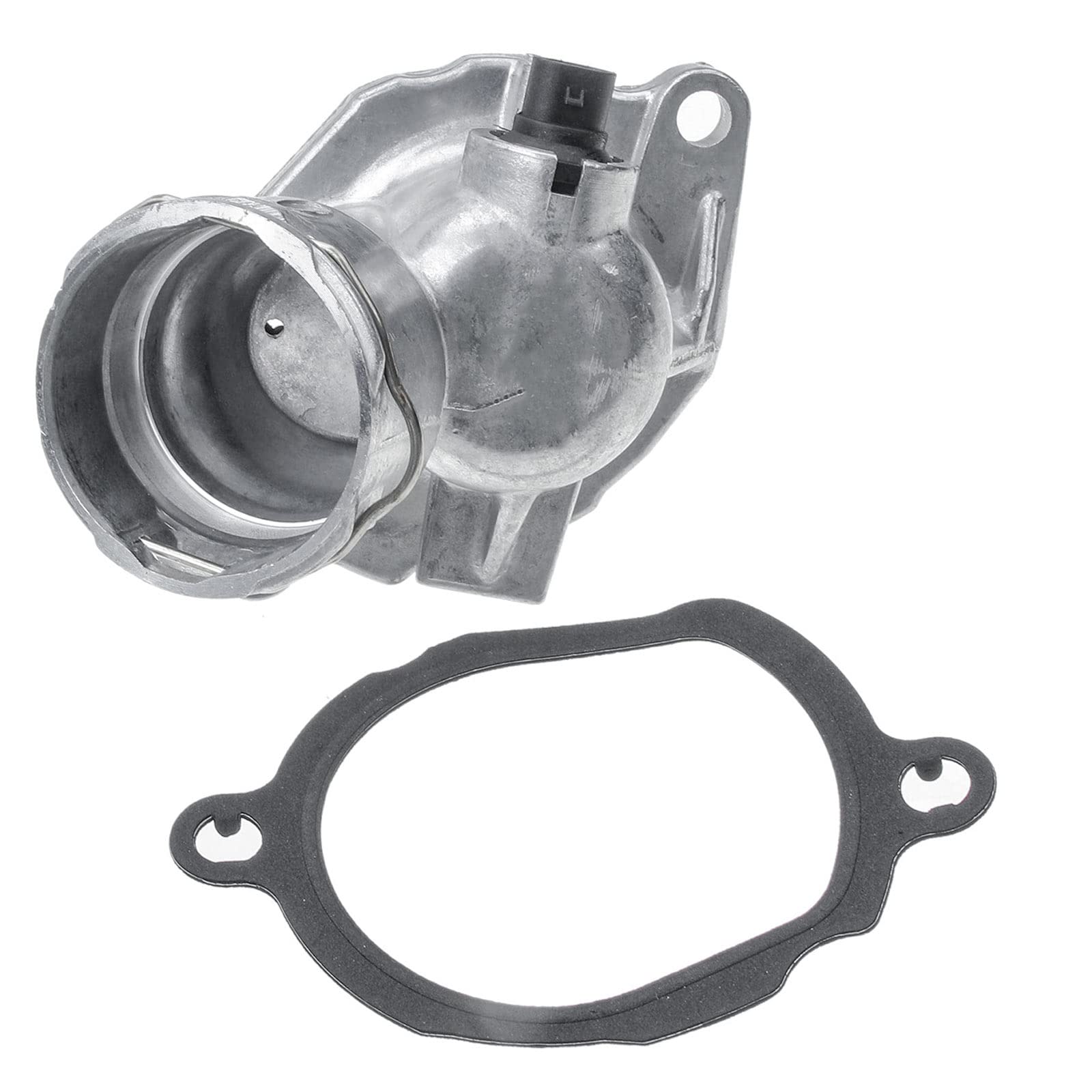 A-Premium Engine Coolant Thermostat Housing Assembly With Gasket Compatible With Mercedes-Benz C230 C250 C280 C300 C350 E280 E350 Ml350 Ml450 R350