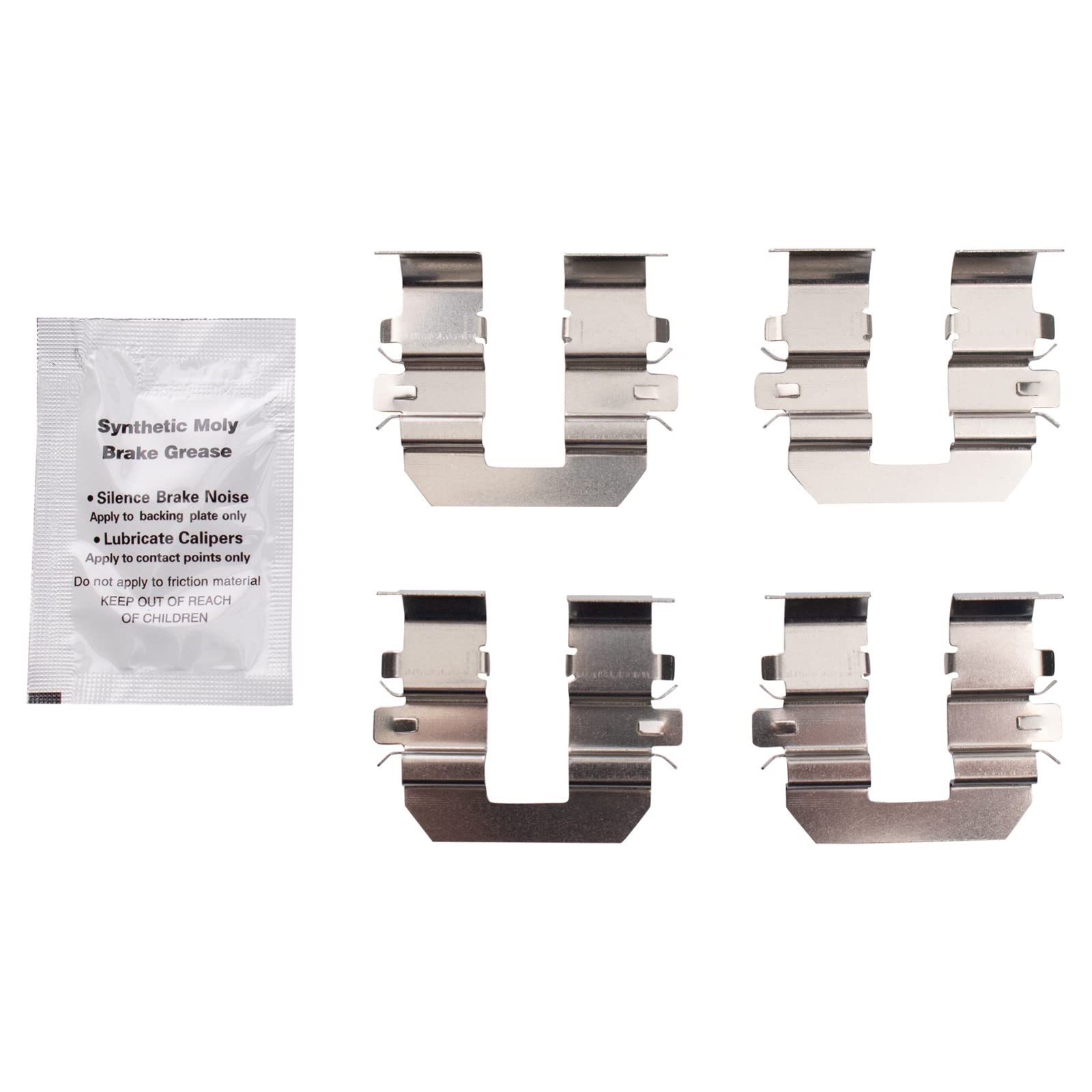 TRQ Rear Brake Pads Ceramic Compatible with 2021 Kia Seltos