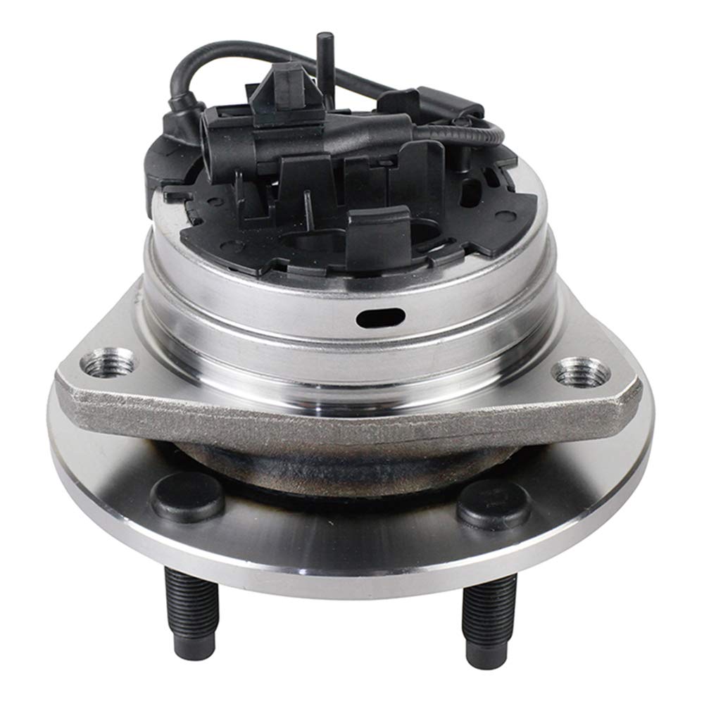Macel 513214 Front Wheel Hub Bearing Assembly Compatible With 04-12 Chevy Malibu, 08-10 Cobalt Hhr, Cobalt, 05-10 Pontiac G6, 07-09 Saturn Aura 5 Lugs W/Abs