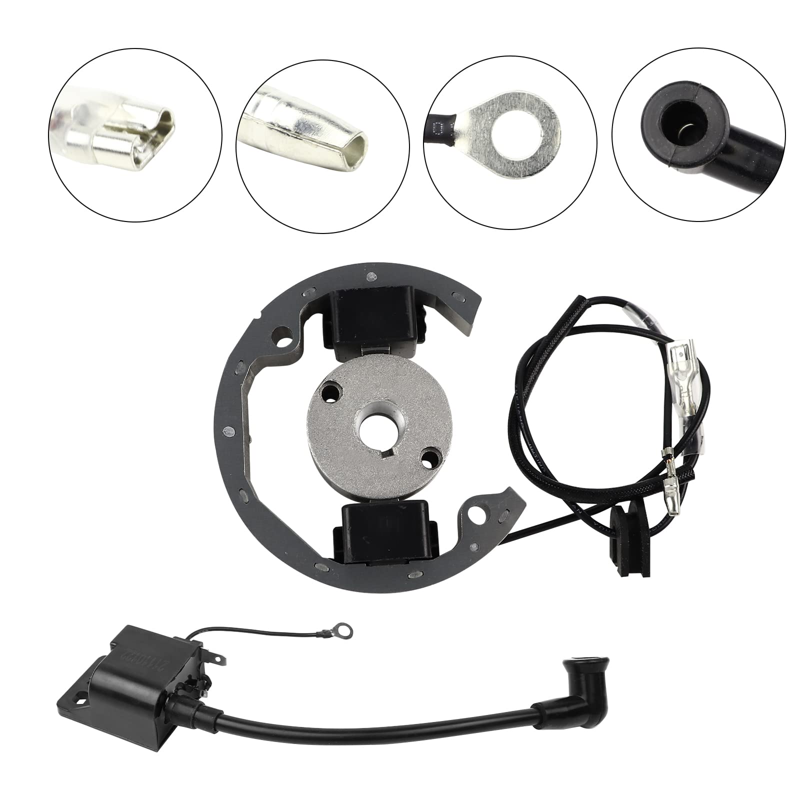 Flypig Stator Rotor Ignition Coil Stator Rotor Kit Fit For Sx L/C 50Sx Pro Junior Mini Adventure Senior Pro Pro Sr Jr New Stator