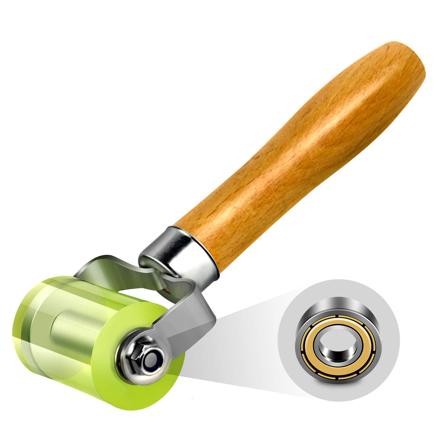 Bearings Equipped Automotive Car Audio Sound Deadening Application Wheel Roller, Heat Abatement Mat Wallpaper Application PU Smo