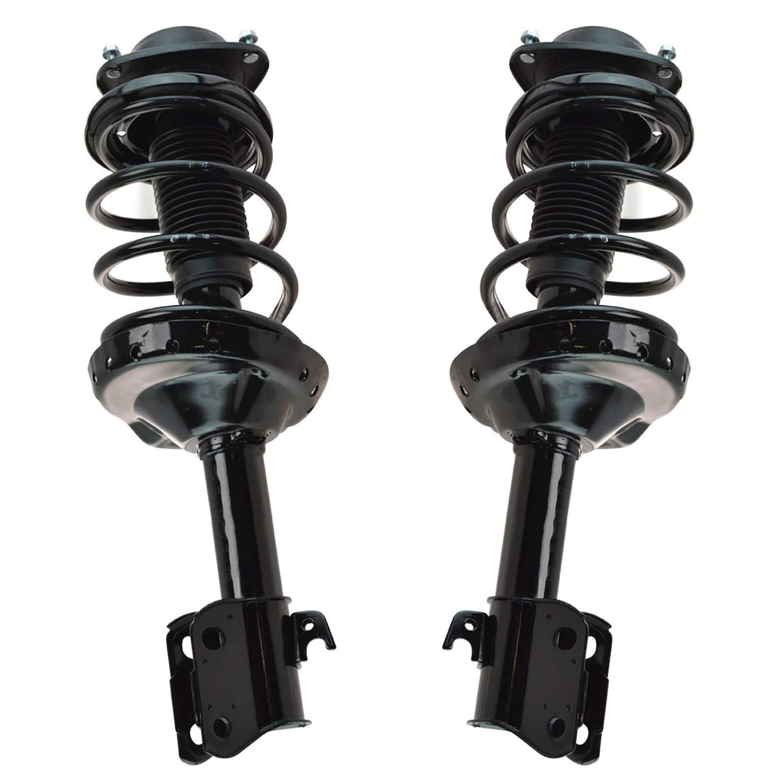 Trq Front Strut & Coil Spring Assembly Set Driver & Passenger Sides Compatible With 06-08 Subaru Forester