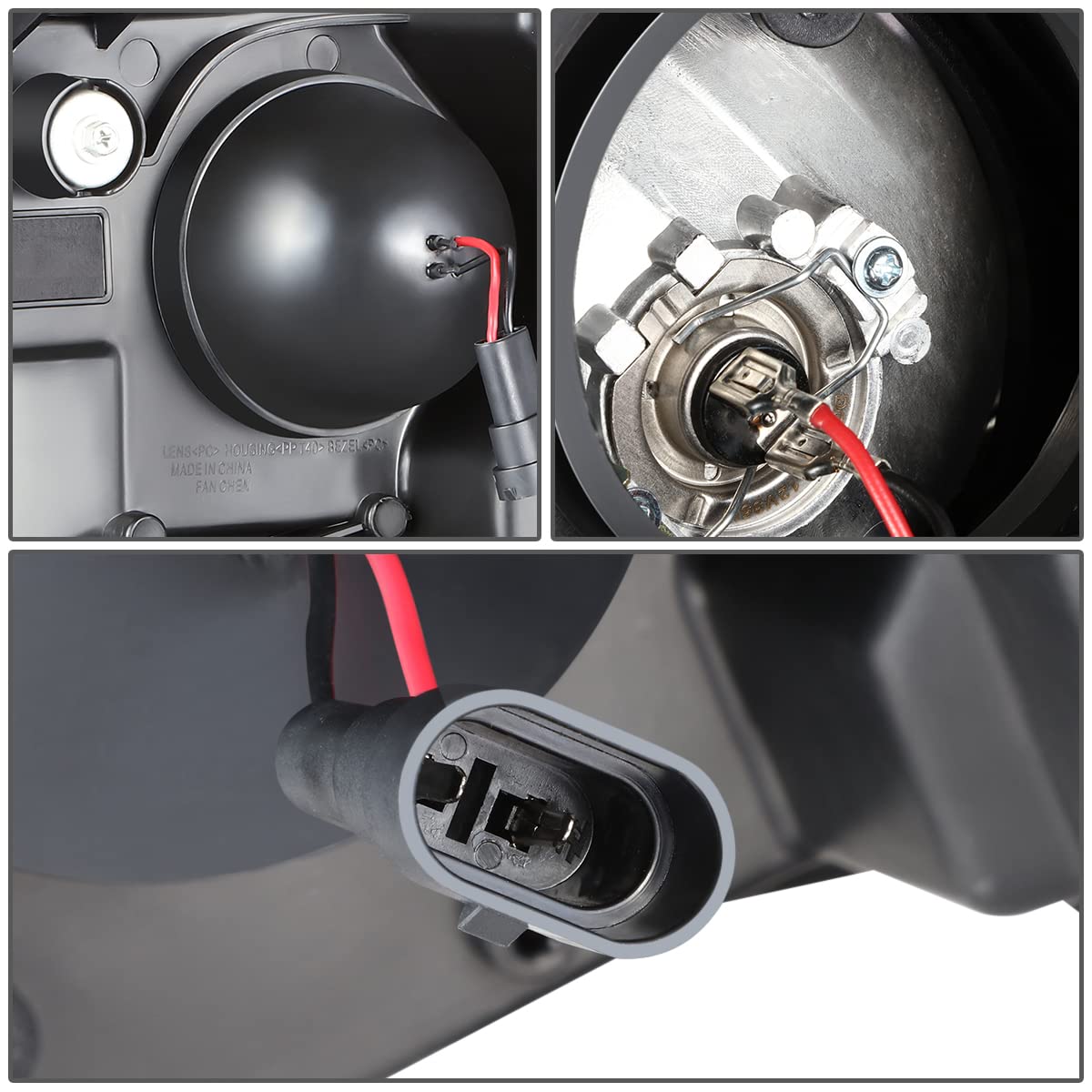 Dna Motoring Hl-Hpl-Csil07-G5-Ch-Cl1 Pair Of Led Drl Headlights Compatible With 07-13 Silverado 1500/07-14 Silverado 2500 Hd 350