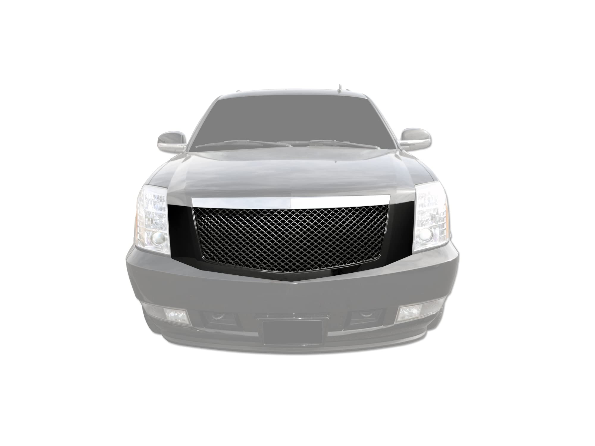 Armordillo 2007-2014 Cadillac Escalade Mesh Grille Gloss Black
