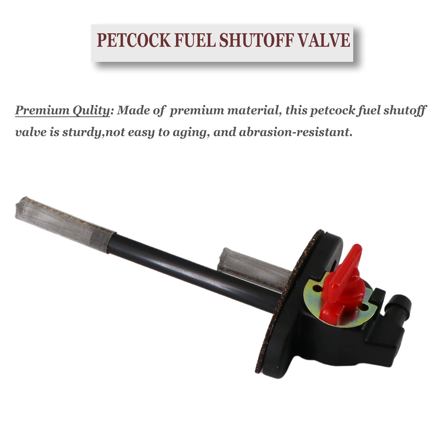 Dokili Petcock Fuel Shutoff Valve For 1993-2009 Polaris Scrambler Sportsman Magnum 7051006