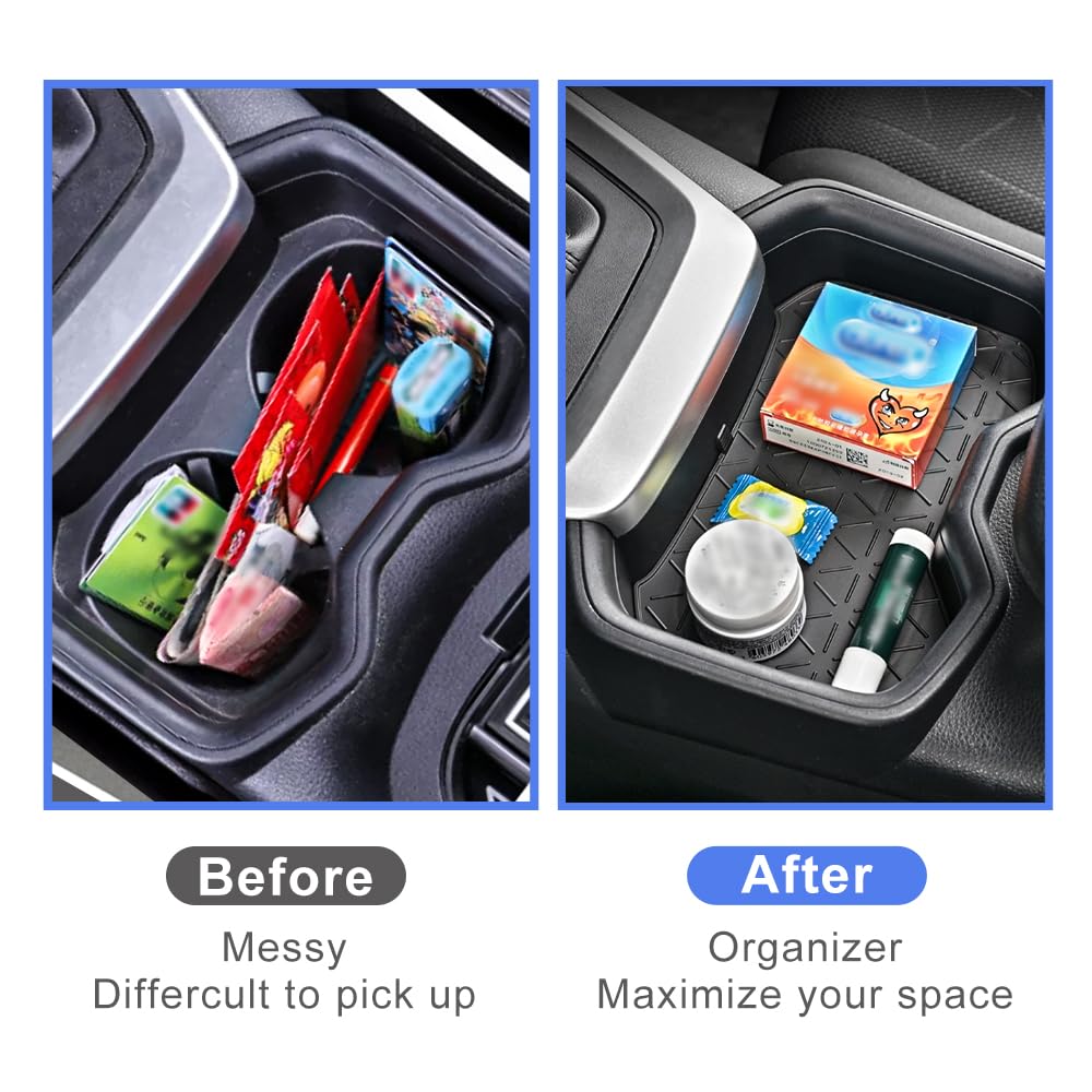 KEPHTH Cup Holder Insert Tray for Toyota RAV4/RAV-4 Accessories 2025 2024 2023 2022-2019 and 2021-2023 RAV4 Prime Center Console