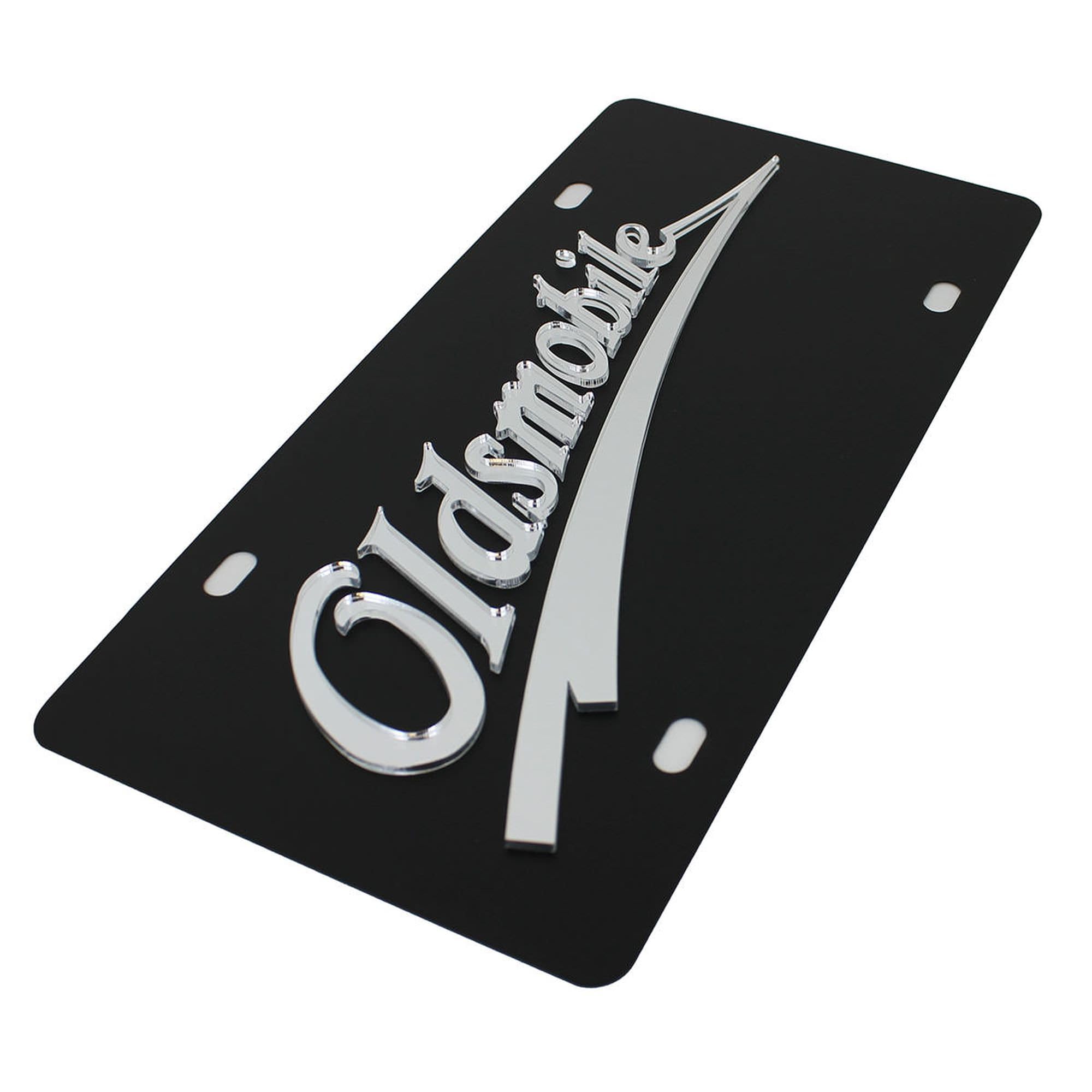Eurosport Daytona- Compatible With -, Oldsmobile Retro - Carbon Steel License Plate