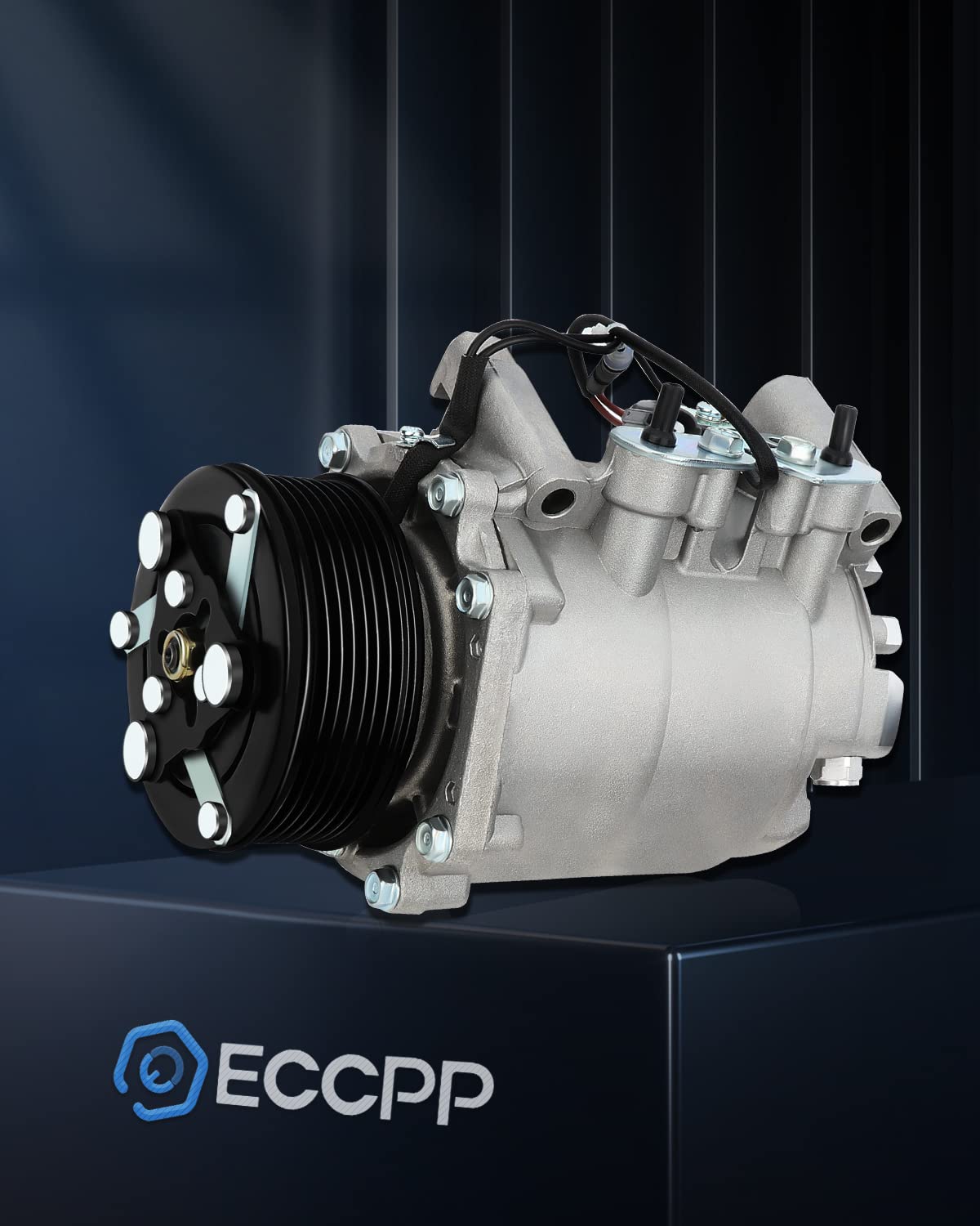 Eccpp Ac Compressor 2002-2006 For Honda Cr-V Crv 2.4L Ac Compressor With Clutch Rapid Cooling Hs110R