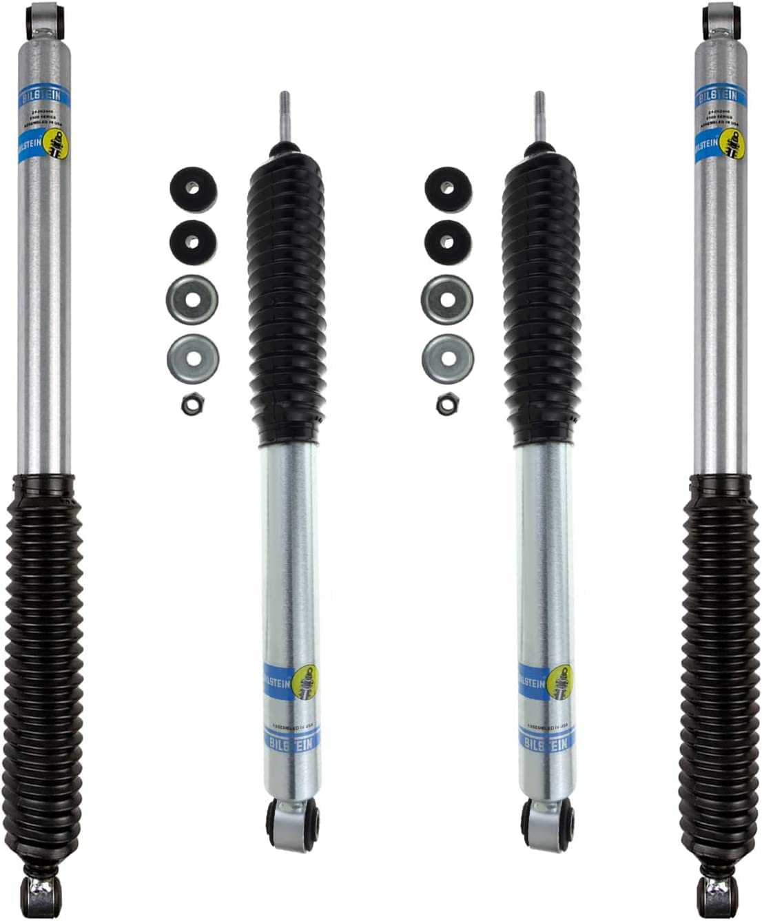 Bilstein 5100 Monotube Gas Shock Set Compatible With 2005-2016 Ford F250 / F350 4Wd Pickups