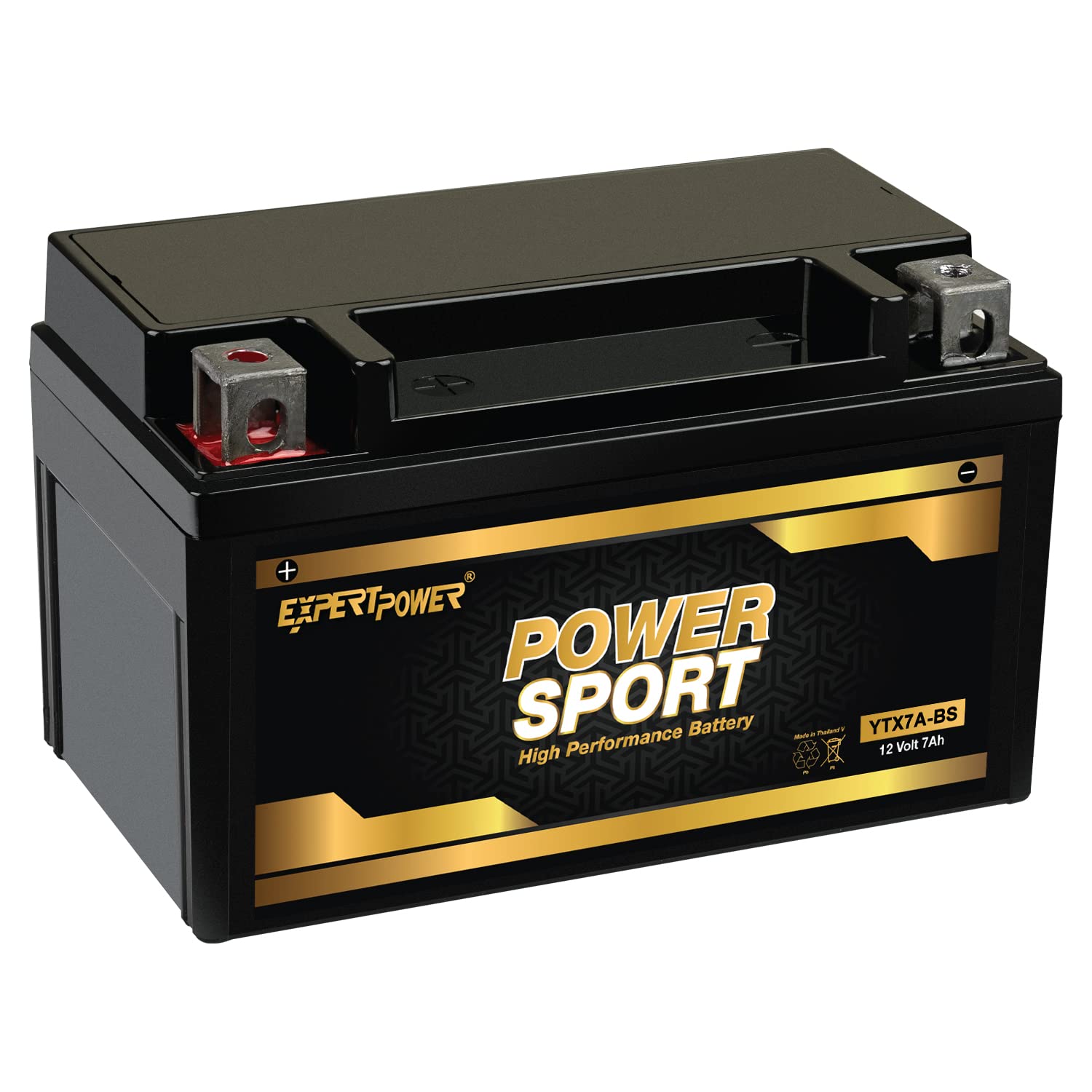 Expertpower Ytx7A-Bs 12V7Ah Lead_Acid_Battery