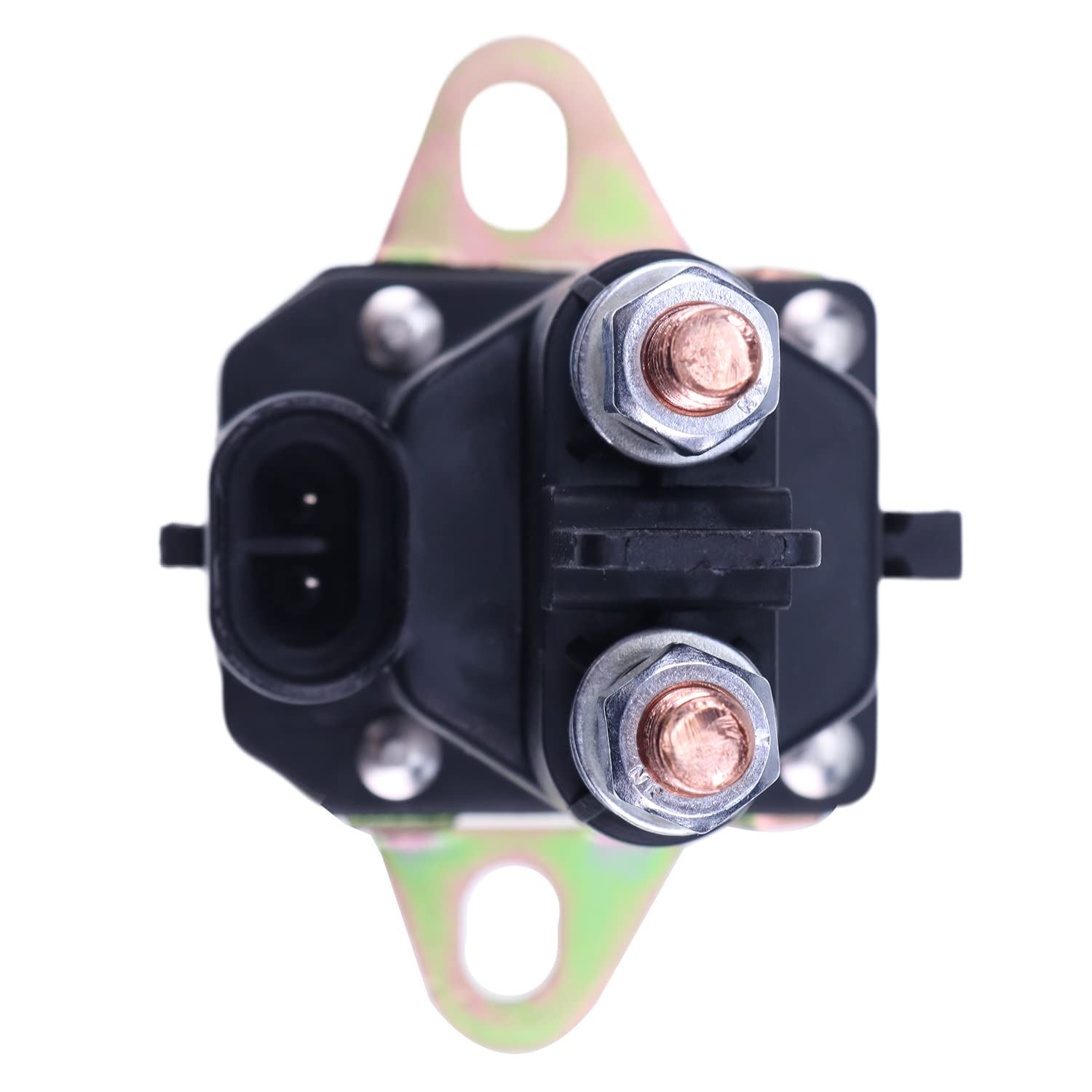 12V Solenoid Starter Relay Switch 7Cm-1221-212-51 M008904-000 Compatible With Trombetta 2Pin Black