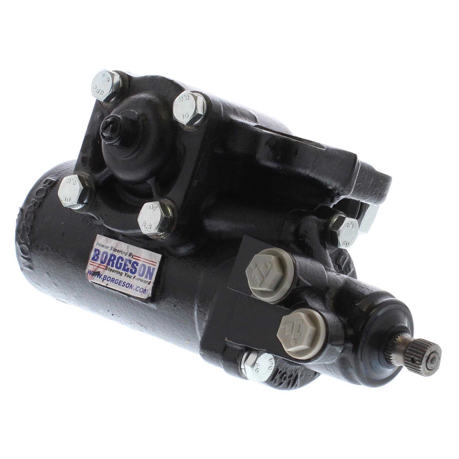 Borgeson 800132 Power Steering Conversion Box; Delphi 800 Series; 12.7:1 Quick Ratio;