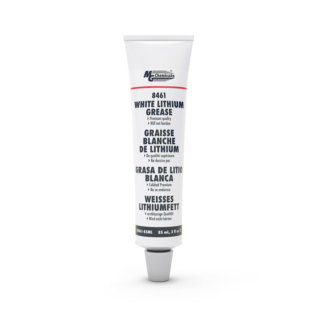 Mg Chemicals - 8461-85Ml Lithium Grease, 85 Ml Tube, White