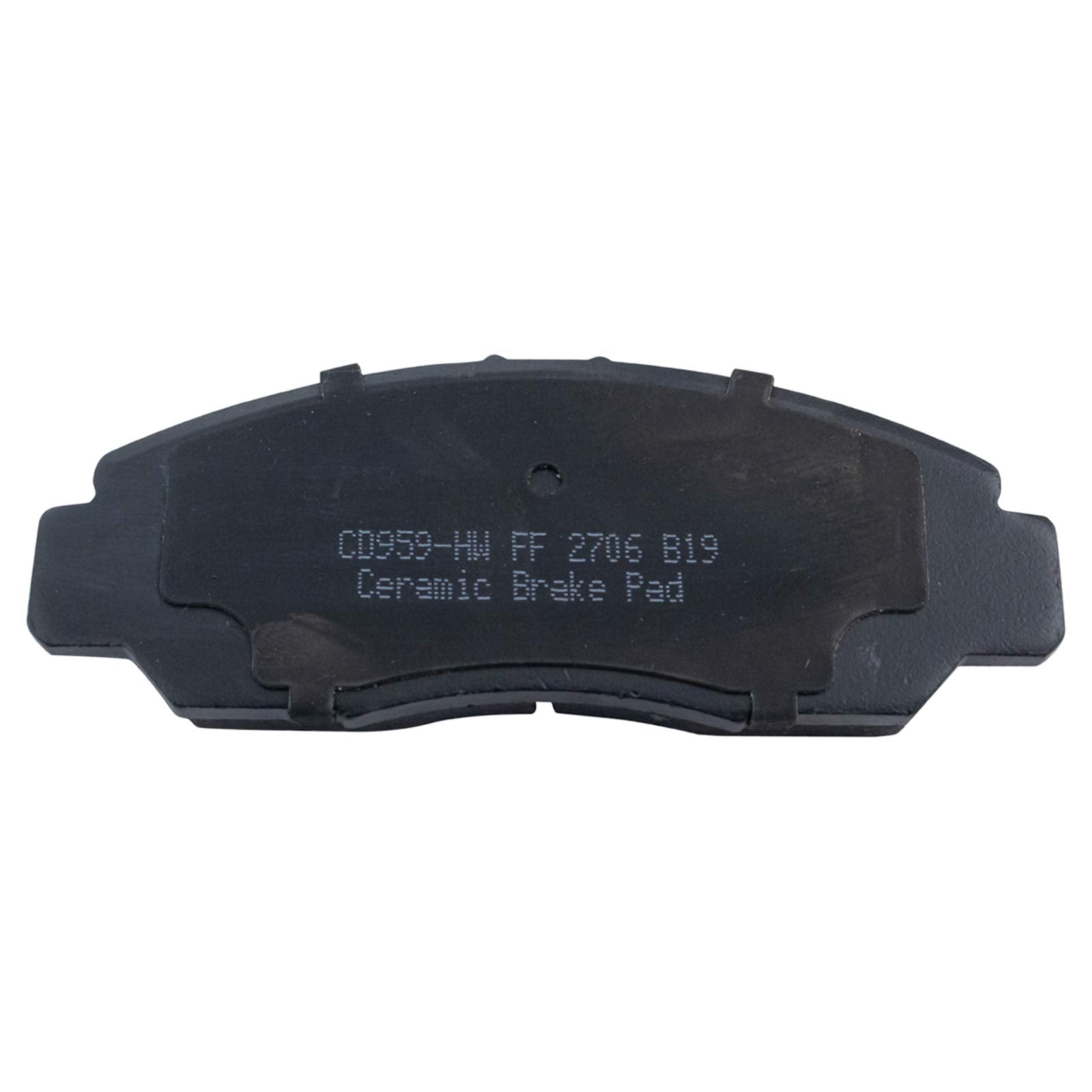 Trq Front Brake Pads Ceramic Compatible With 2003-2007 Honda Accord 2006-2010 Civic