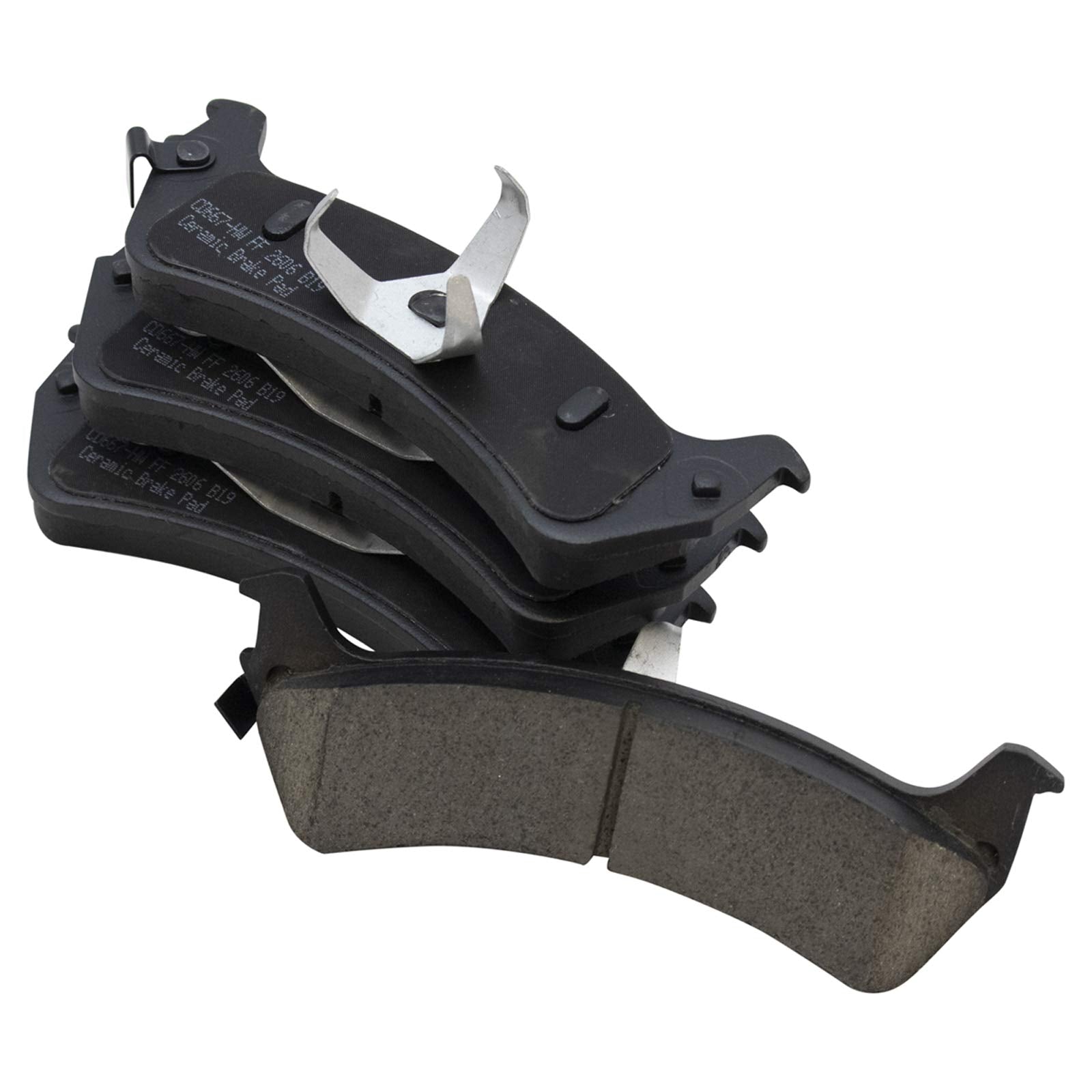 Trq Rear Brake Pad & Rotor Kit Brake Pads Brake Rotor Parking Brake Shoe Set Ceramic Compatible With 2000-2001 Ford Explorer 200