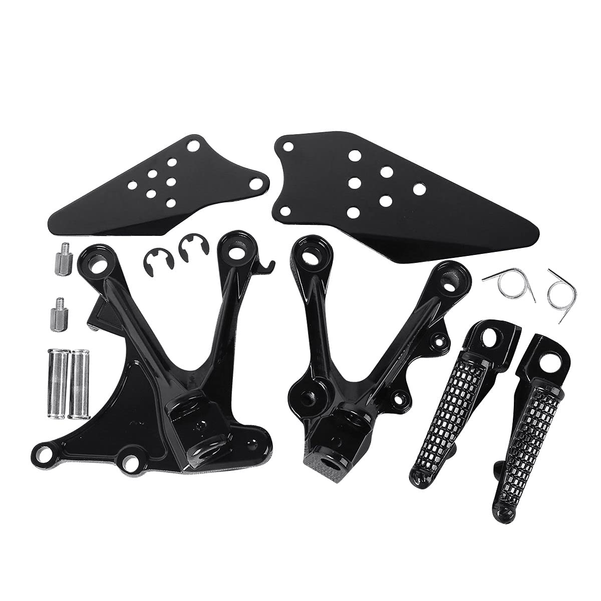 Front Rider Foot Pegs Bracket For Kawasaki Zx6R Zx-6R 2005 2006 2007 2008 Zx636 2005 2006