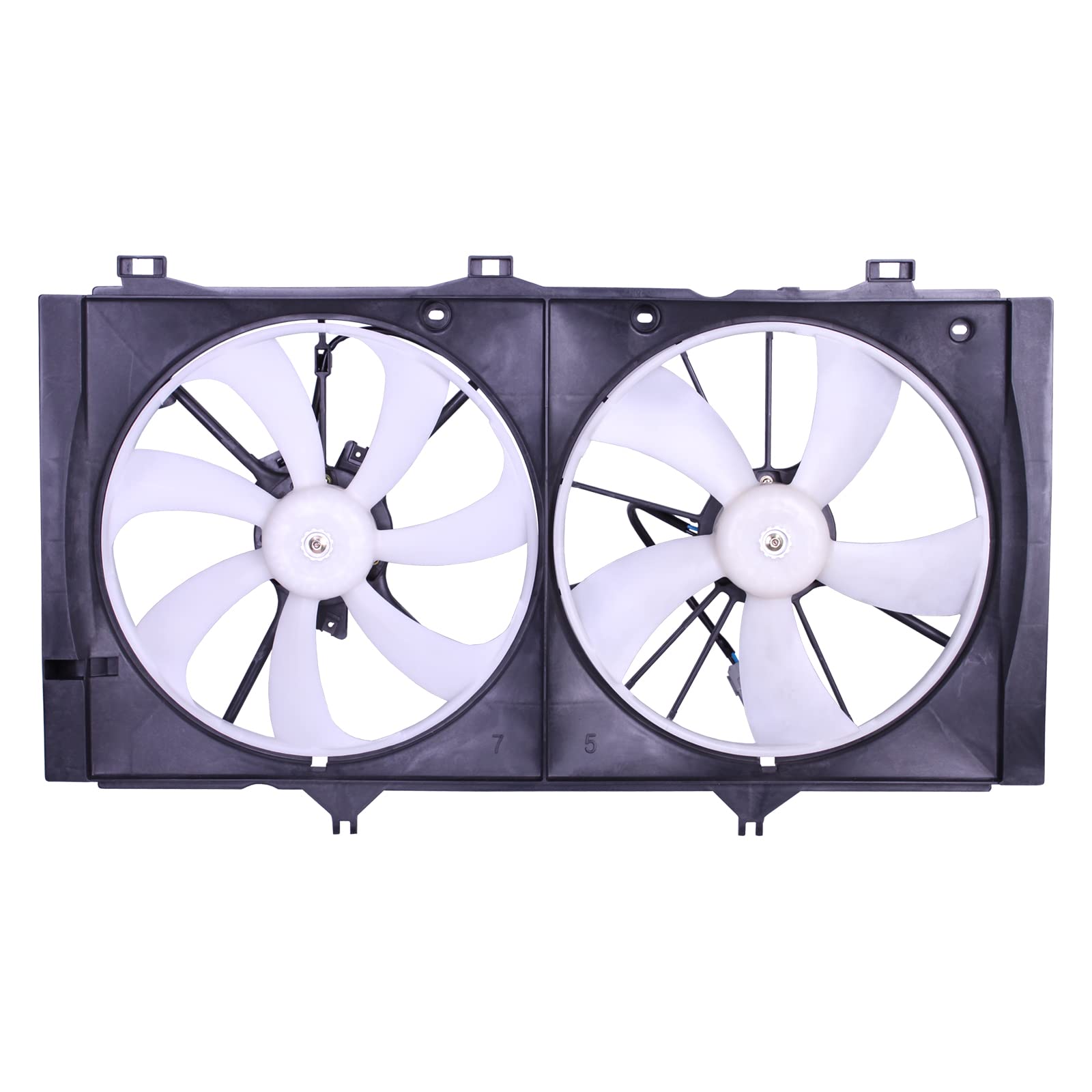 TYG OE Replacement(CAPA Quality) Cooling Fan Extra Silent for 2010-2011 Toyota Camry 4Cyl A/T W/O Towing & 2009-2016 Venza L4/2.