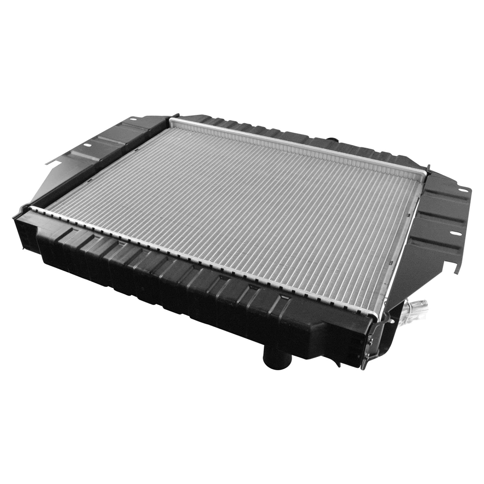 Trq Radiator Assembly Aluminum Core Compatible With 92-96 Ford E-150 Econoline E-150 Econoline Club Wagon E-250 Econoline E-350