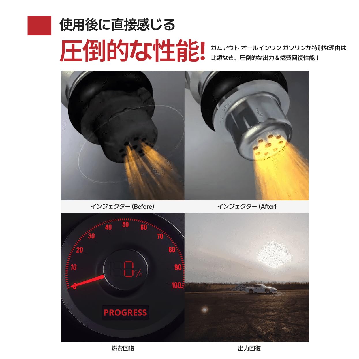 Gumout 510016 All-In-One Complete Fuel System Cleaner, 10Oz. (Pack Of 6)