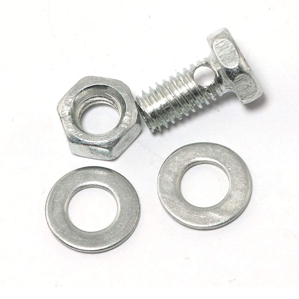 PZRT Universal Carbon Steel Wire Stop Swivel - 4 Set for Throttle & Choke Cable Mini Bike, Fixed Brake Line