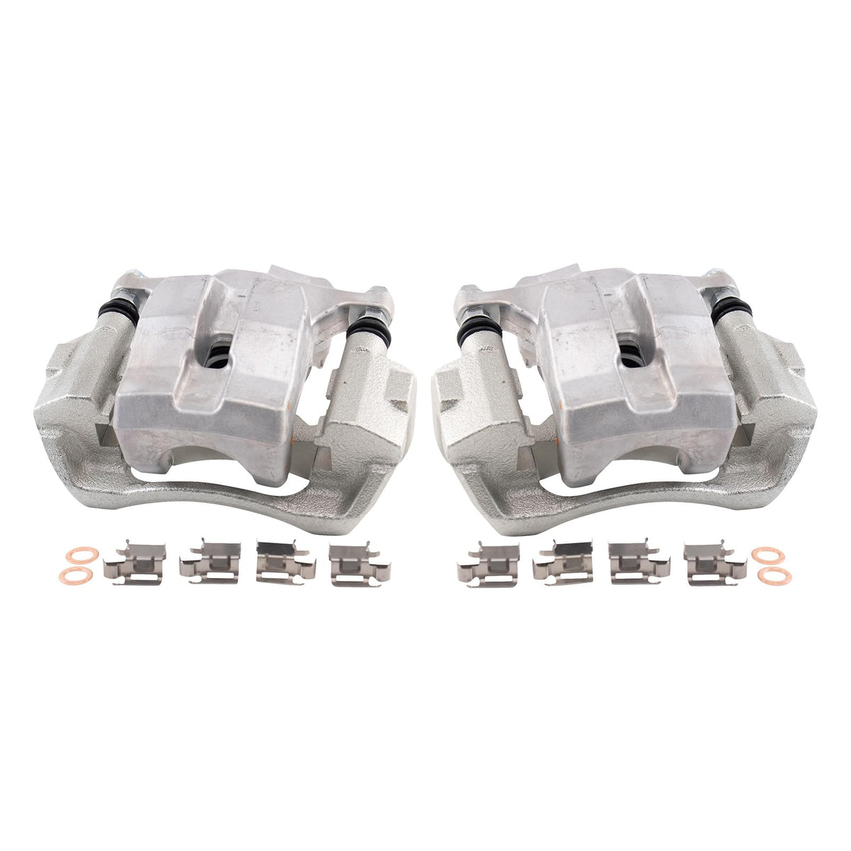 Trq Rear Brake Caliper Set Compatible With 2012-2017 Toyota Prius V
