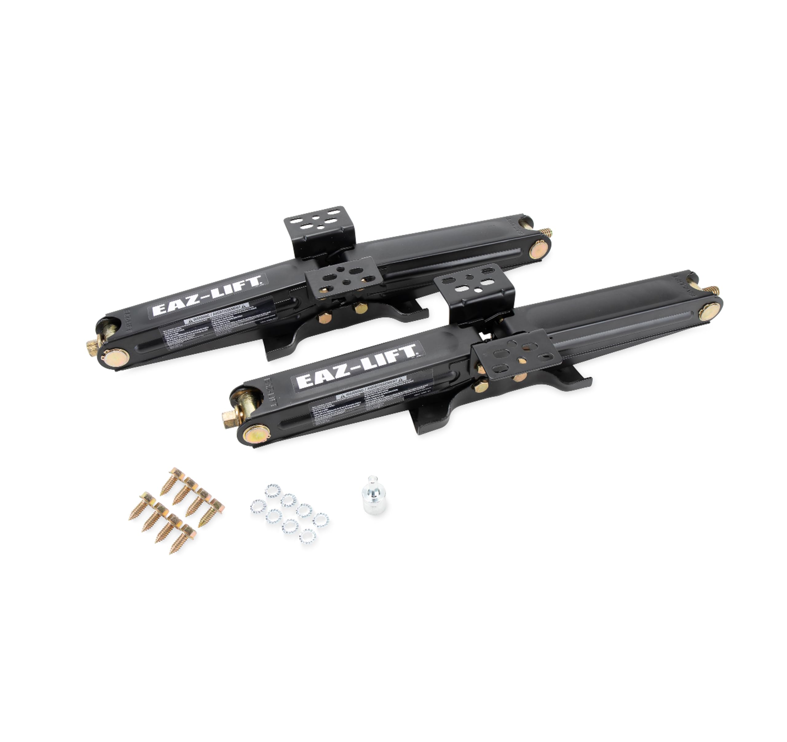 Camco Eaz-Lift 24-Inch Rv Stabilizing Scissor Jacks, Features A 5,000 Lb Load Capacity - Heavy-Duty Steel Construction - Set Of 