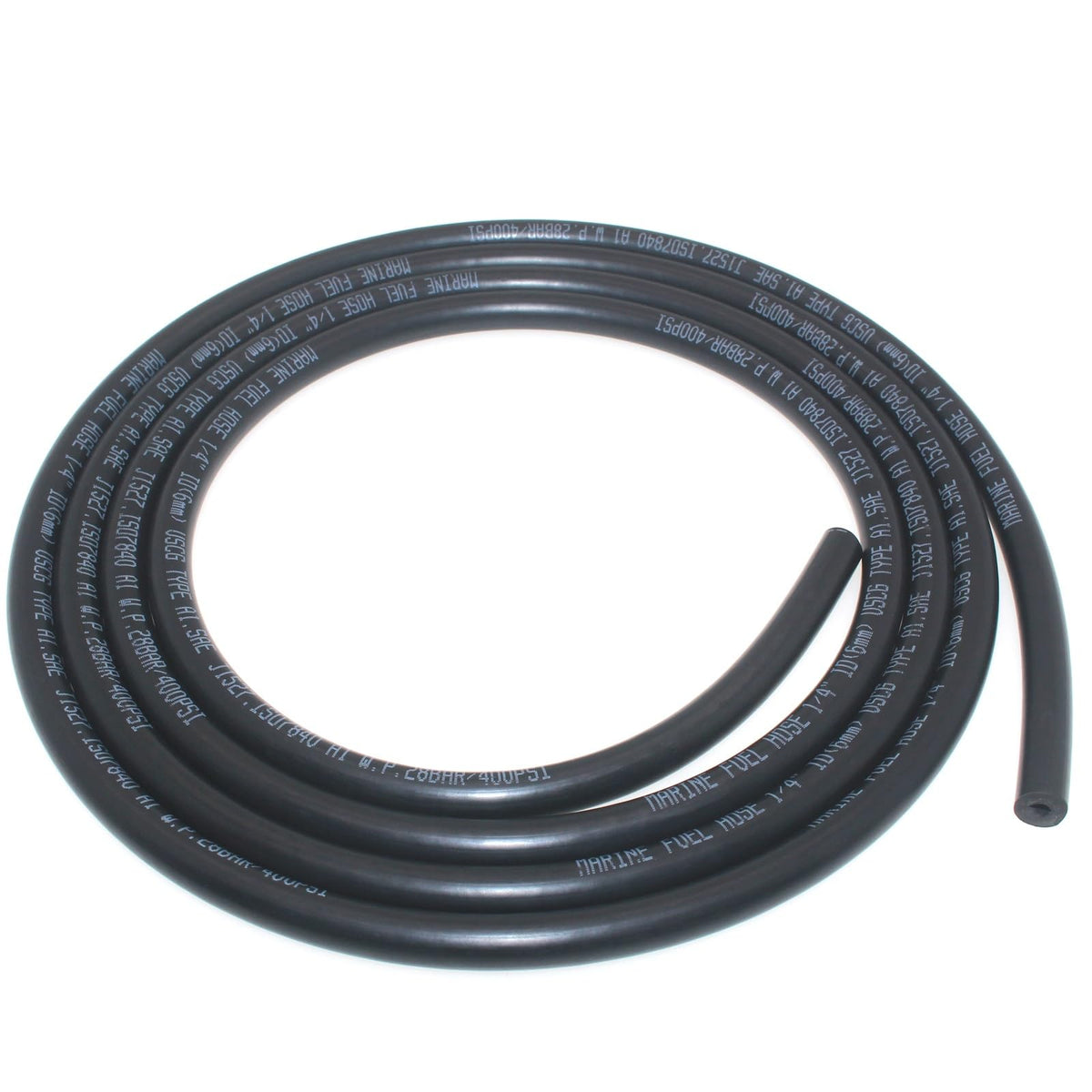1/4 Inch Marine Fuel Line Type A1-15 SAE J1527 Fuel Hose 10FT 1/4 Inch ...
