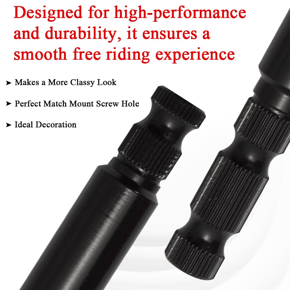 Wowtk Inner Steel Shifter Lever Shaft Fits For Harley Touring Road King Electra Glide Street Glide 1984-2016 Replace For 33709-82A,Black