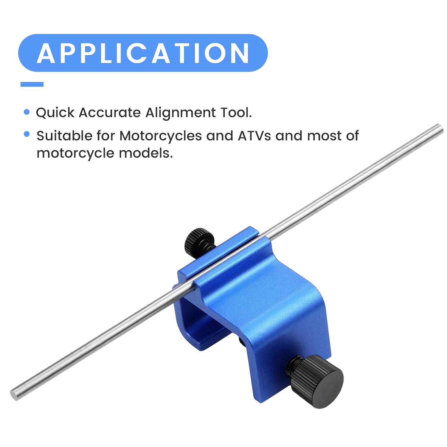 Chain Alignment Tool Suitable For Motorcycles And Atvs, Quick Accurate Alignment Tool