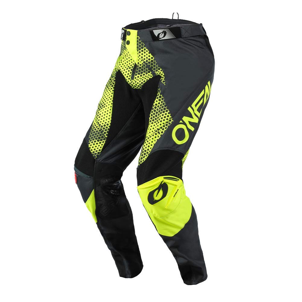 O'Neal Mayhem Adult Pants Covert, Charcoal/Neon Yellow, 42