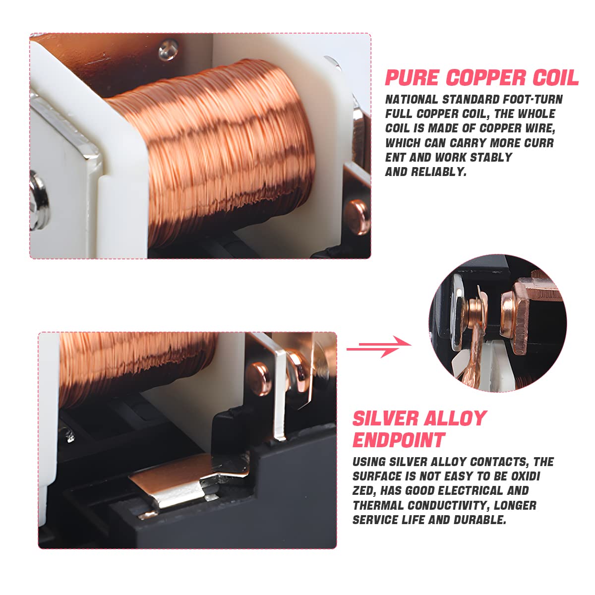 Blau Grun 5 Pin 12V 30A Multi-Purpose Automotive Relay - Heavy Duty Standard Relay For Car Motor, Universal Replacement Accessor