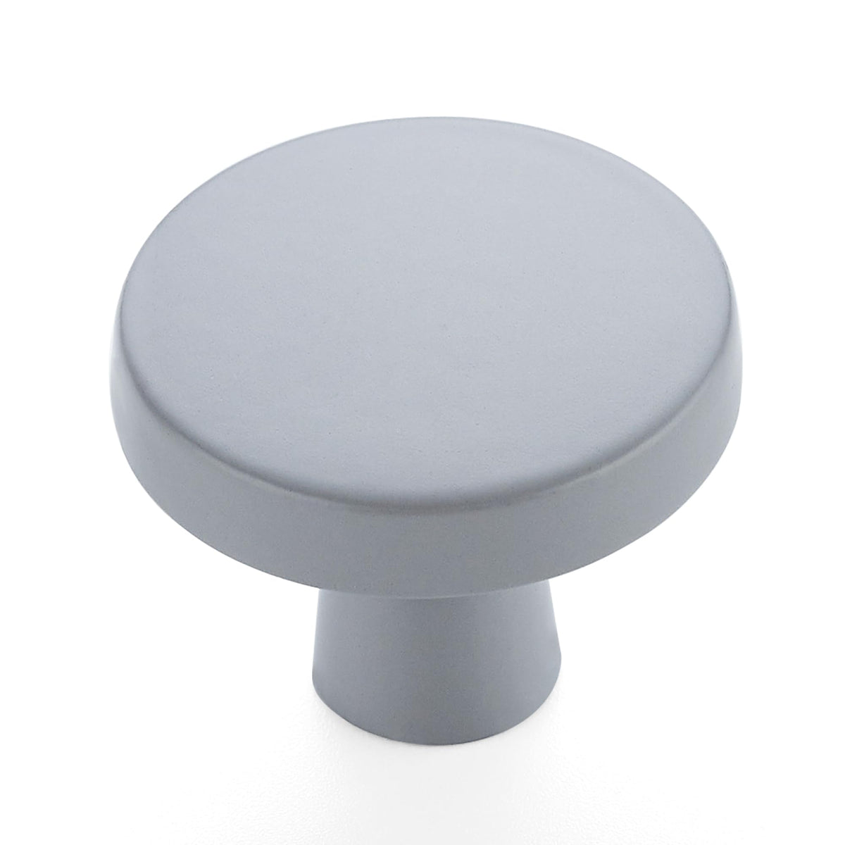 Ravinte 10 Pack Drawer Pulls 1-1/4 Inch Kitchen Cabinet Knobs Solid Round Dresser Drawer Knobs Grey Dresser Knobs Drawer Knobs Simple Cabinet Hardware For Cupboard Drawer Pulls