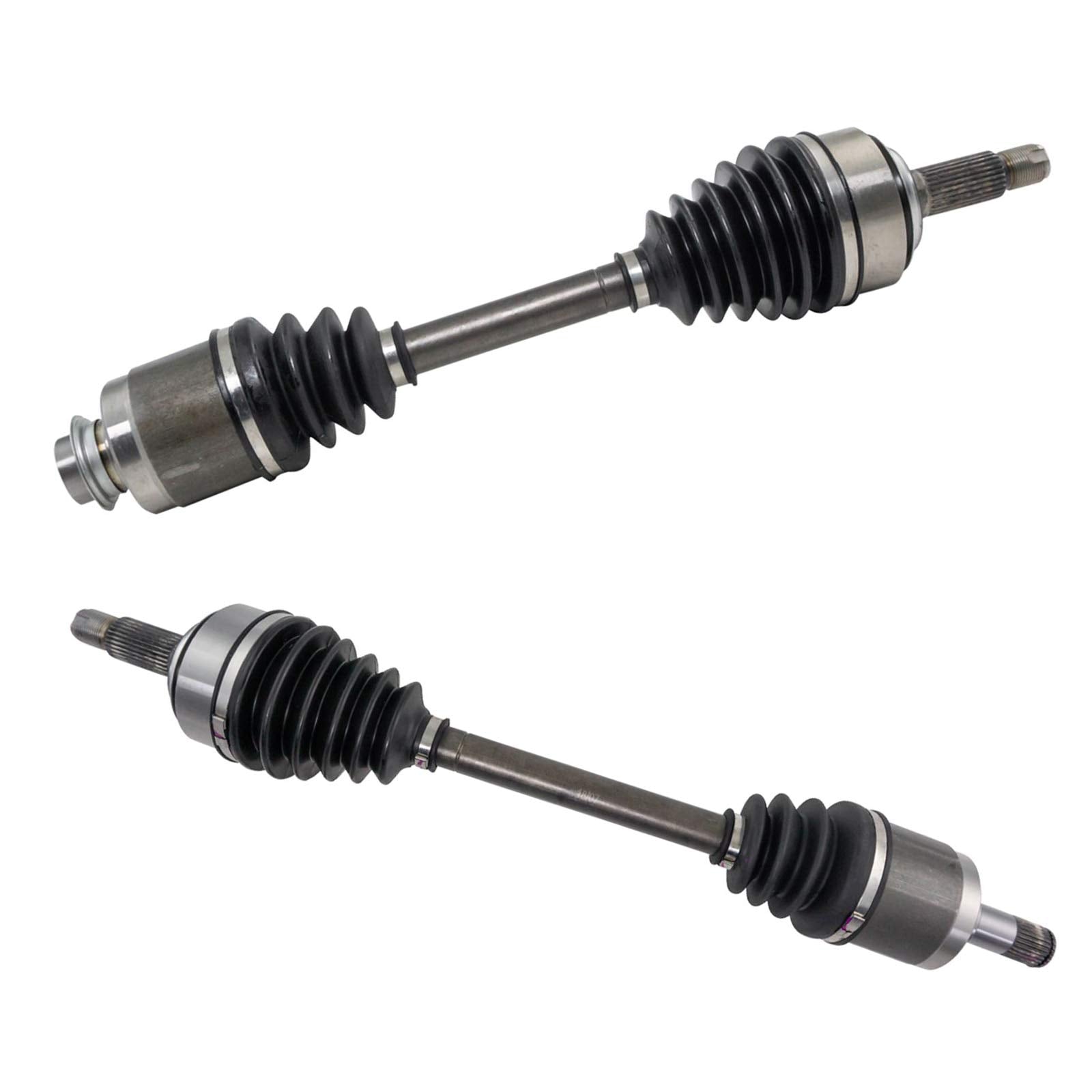 Trq Front Cv Axle Shaft Assembly Set Compatible With 2004-2008 Acura Tsx