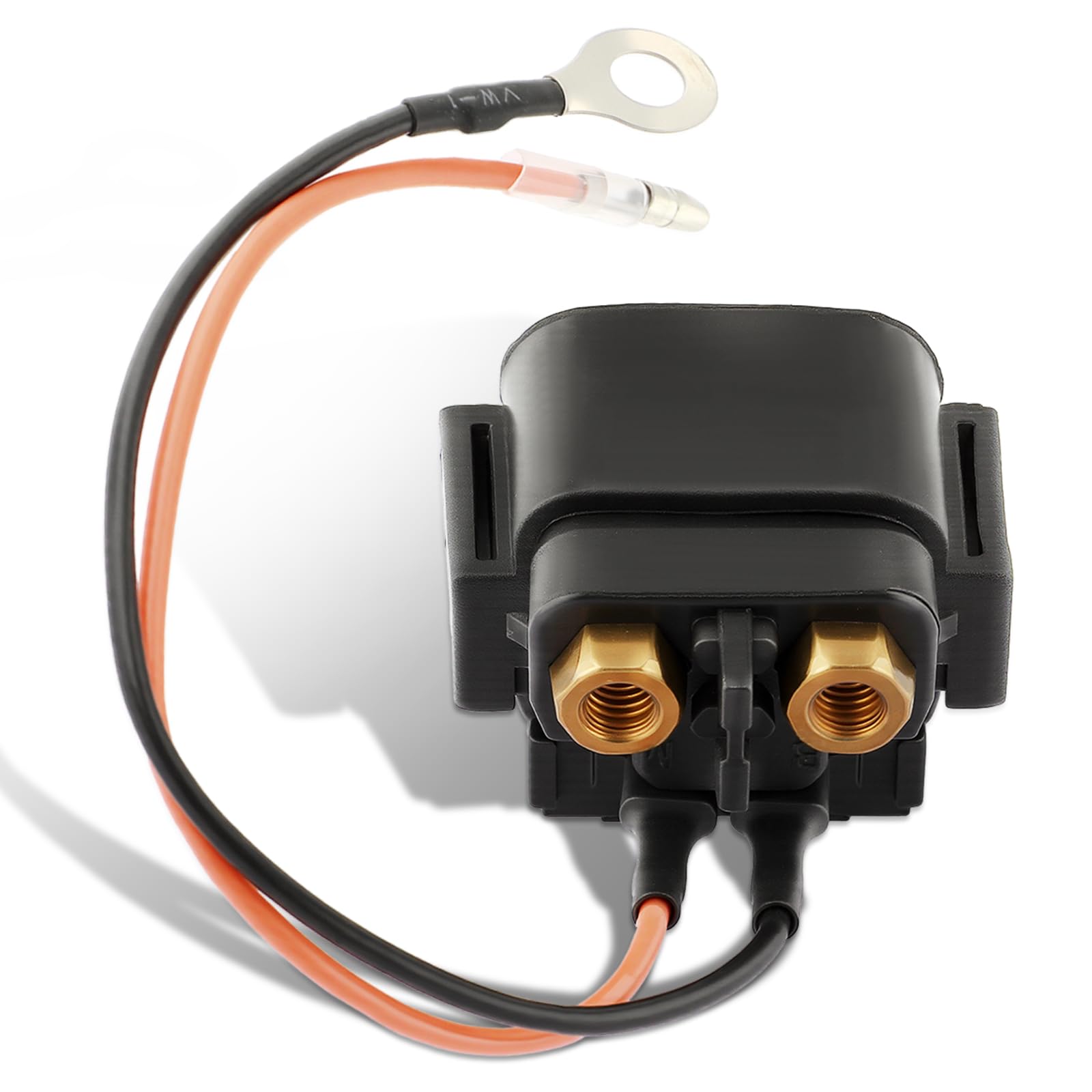 AUTOKAY Starter Relay Solenoid Fits for Yamaha Outboards 68V-8194A-00-00