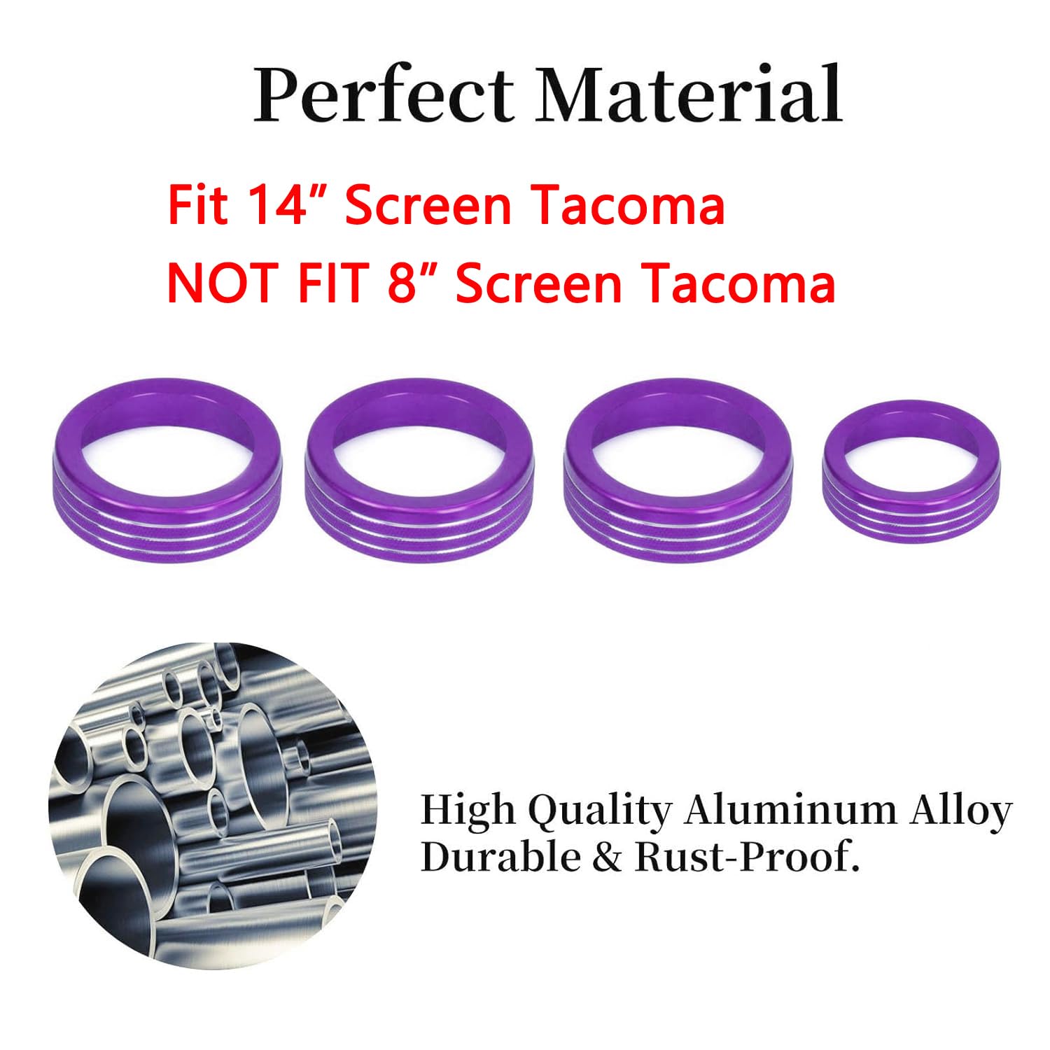 Kujooy For Toyota Tacoma 2024 2025 W/14 Display 4Runner 2025 Interior Accessories Ac Center Consoles Control Audio Switch Drive