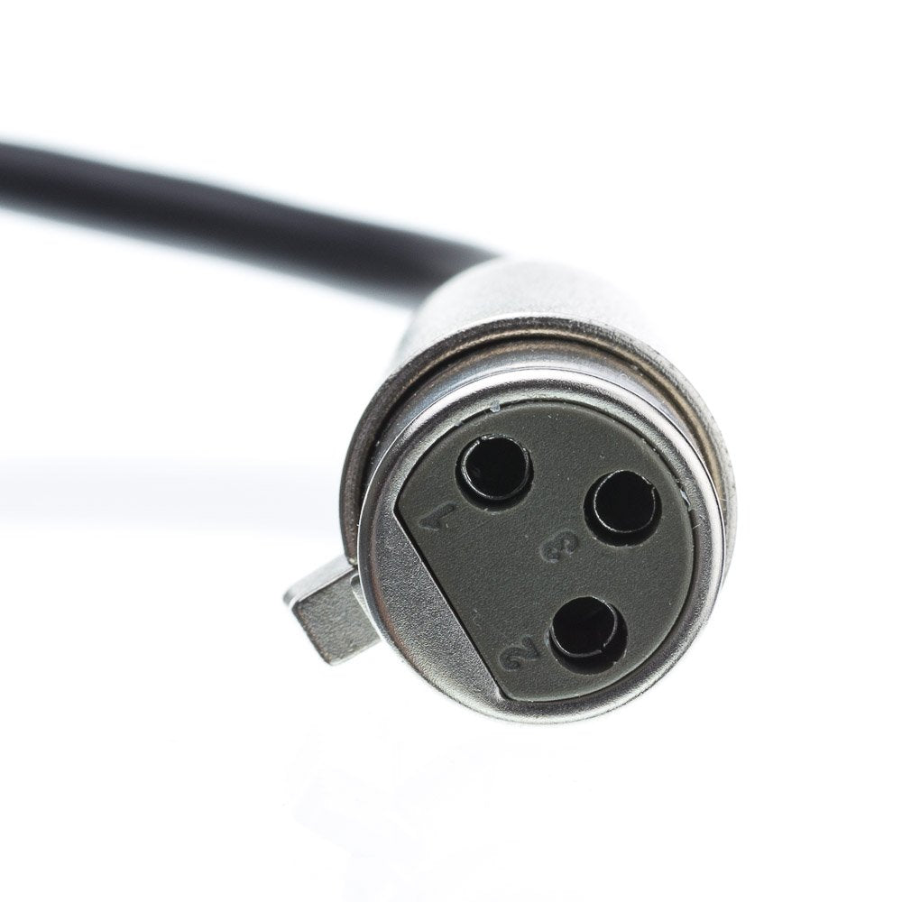 Cablewholesale 3-Pin Xlr Female To 1/4'' Trs/Stereo Male Audio Cable, 24 Awg Microphone Cable, 10 Feet