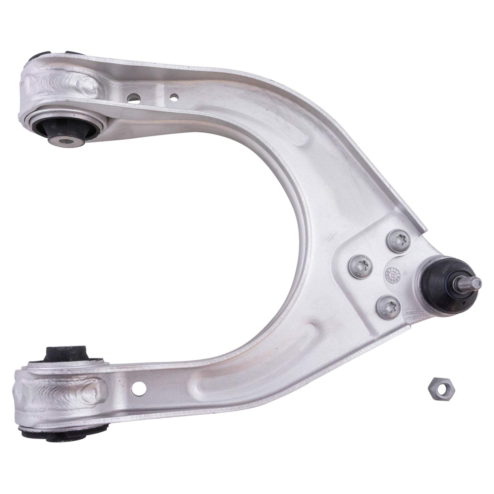 TRQ Front Upper & Lower Control Arm with Ball Joint Set Compatible with 2007-2010 Audi Q7 2003-2010 Porsche Cayenne 2004-2010 Vo