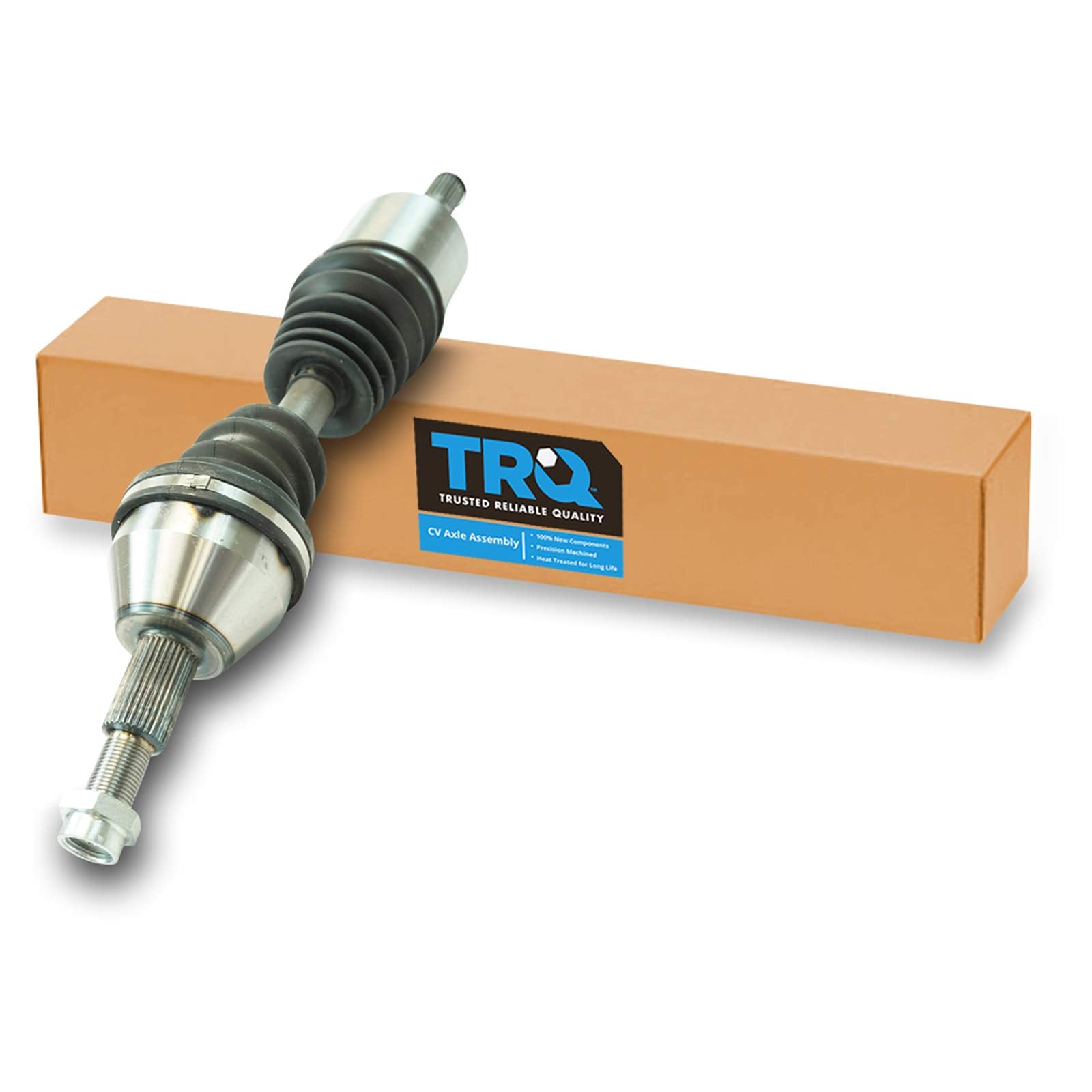 Trq Front Left Cv Axle Shaft Assembly Drivers Side Compatible With 2007-2011 Dodge Nitro 2008-2012 Jeep Liberty