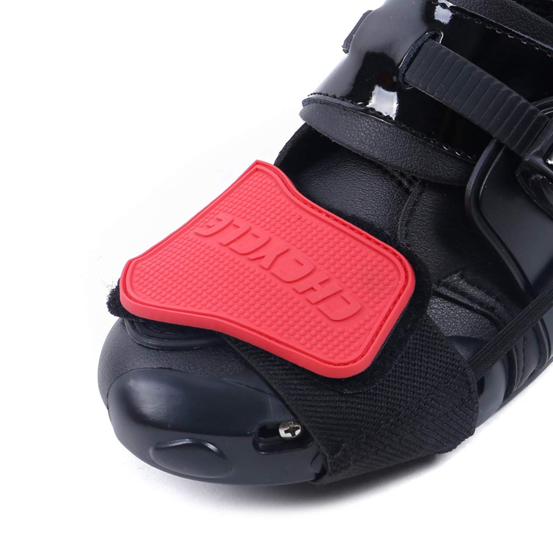 CHCYCLE Gear Shifter Accessories for Shoes Motorcycle Boots Protector (Red)