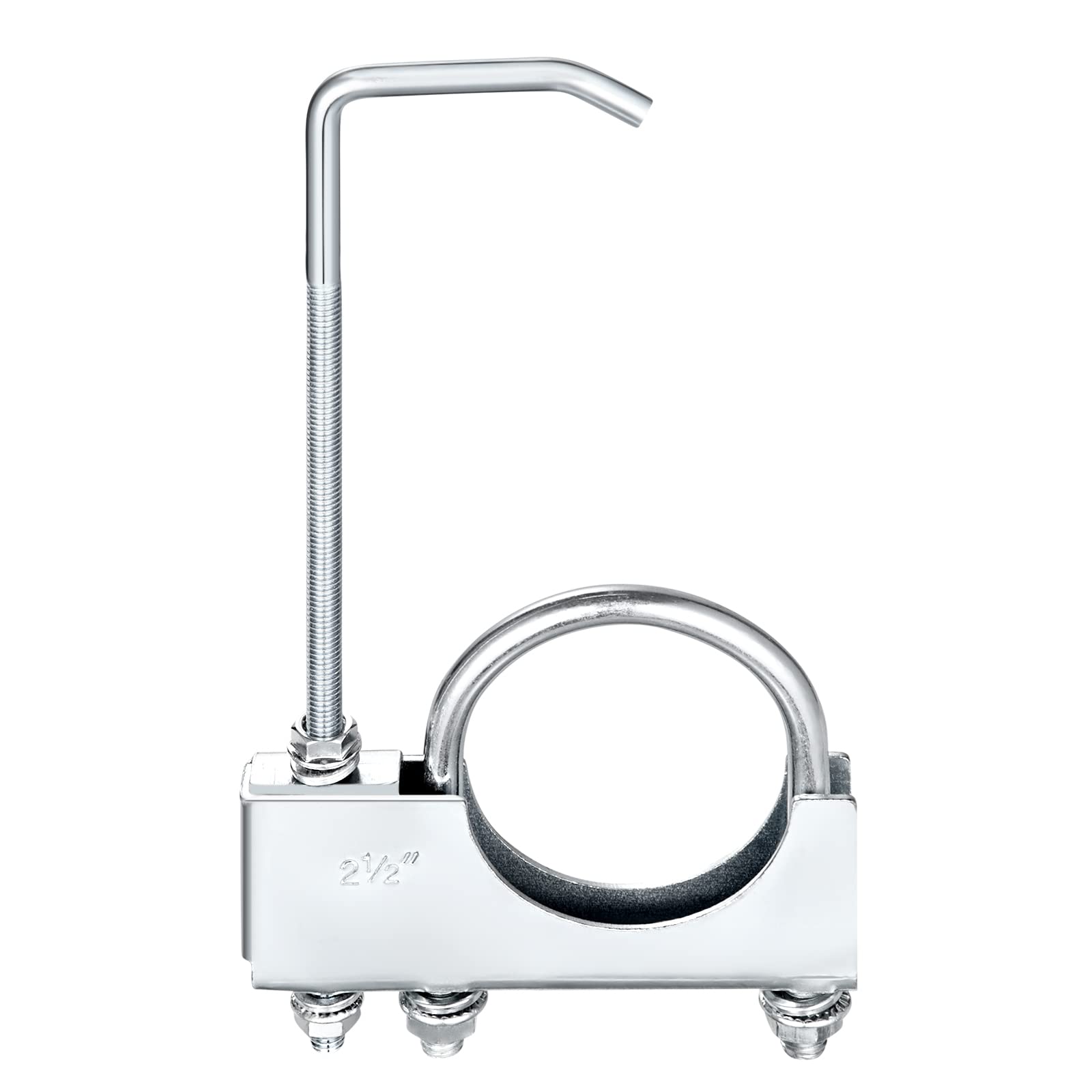 2.5 Universal Exhaust Clamp With Hanger Rear Muffler Hanger And Truck With 2.5 Exhaust Pipe