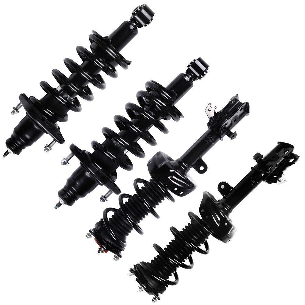 Scitoo Shock Struts Replacement Complete Assembly Front And Rear Pair Fit For 2007-2011 For Honda Cr-V Quick-Strut Complete Strut Assembly