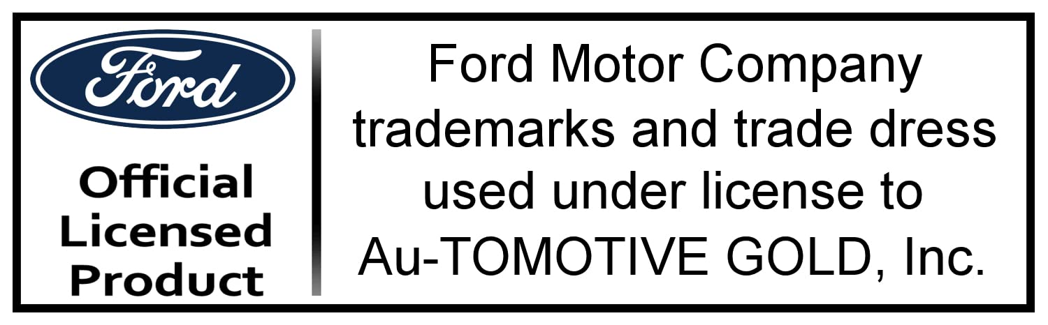 Au-TOMOTIVE GOLD, INC. Officially Licensed Teardrop Key Fob for Ford F-150 (Red)