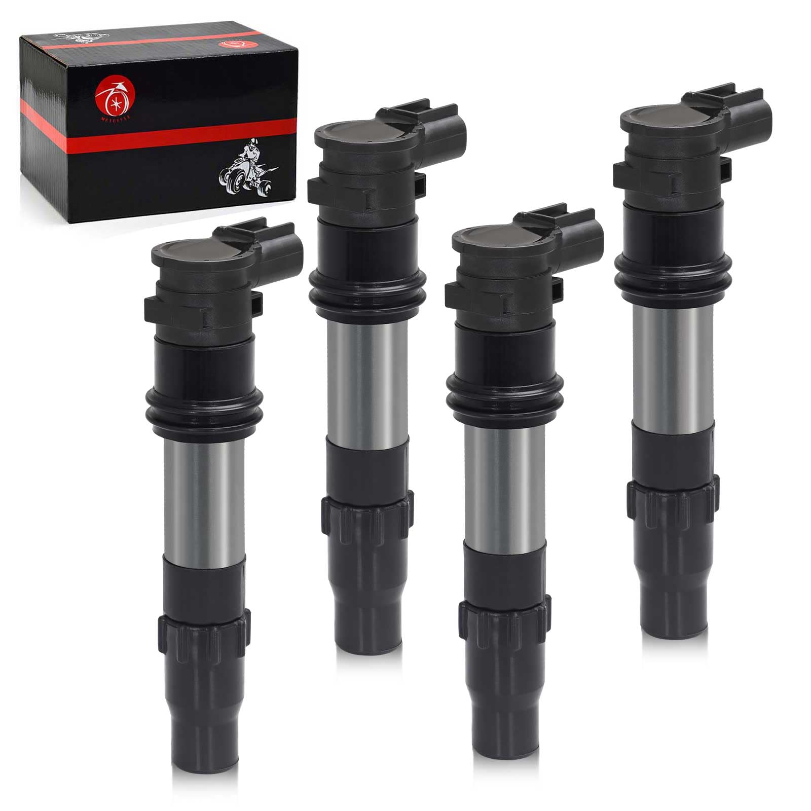 4pcs Ignition Coils For Suzuki GSX-R1000 2009-2016 GSX-S1000 GSX-S750 2015-2023 For Scooter AN650 Burgman 650 2011-2018